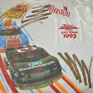 Vintage  Nascat  long sleeved T-shirt.1992 Daytona